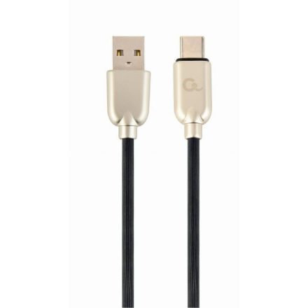 Gembird USB Type-C - USB-A adat- és töltőkábel 2m fekete (CC-USB2R-AMCM-2M)