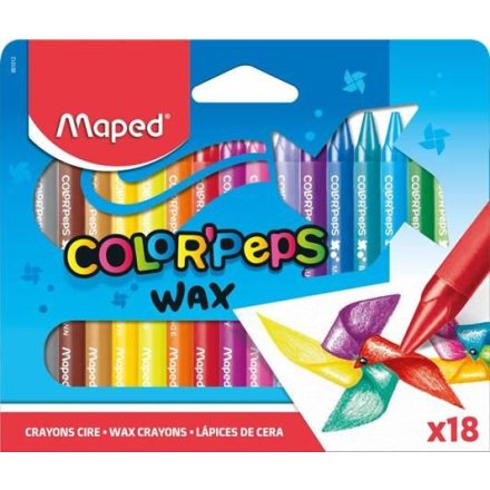 Maped "Color'Peps Wax" zsírkréta 18 db (861012)