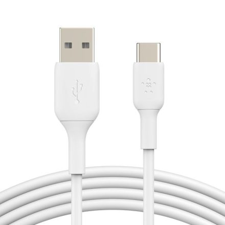 Belkin BOOST CHARGE USB-C - USB-A kábel 2m fehér (CAB001bt2MWH)