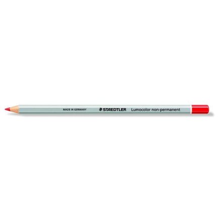 Staedtler "Lumocolor 108" hatszögletű, lemosható ceruza piros (omnichrom) (108-2)