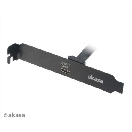 Akasa USB 3.1 Gen2 hátlapi kivezetés (AK-CBUB37-50BK)