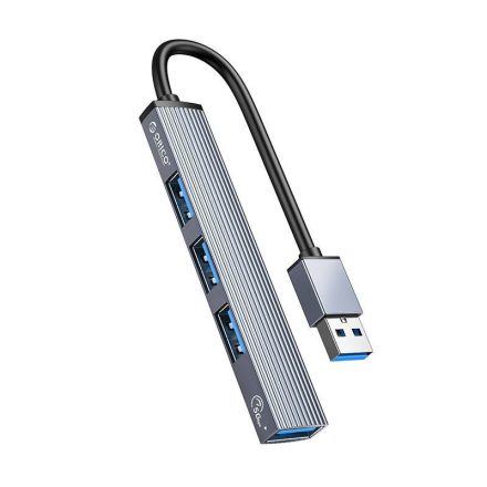 Orico 4x USB 3.0 Hub szürke (AH-A13-GY)