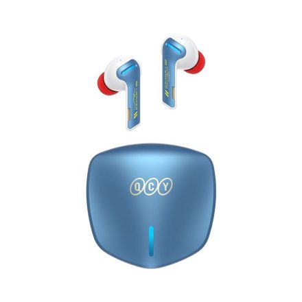 QCY G1 TWS Bluetooth mikrofonos fülhallgató kék-piros