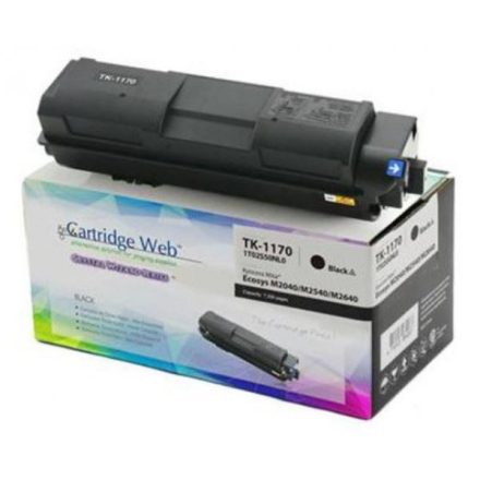 Cartridge Web utángyártott Kyocera TK1170 chipes toner fekete (1T02S50NL0CW)