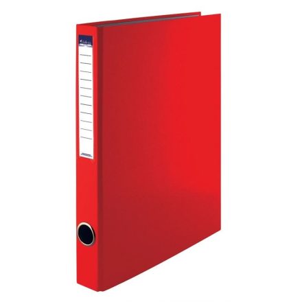 Victoria gyűrűs könyv, 4 gyűrű, 35mm, A4 piros (IDVGY09)