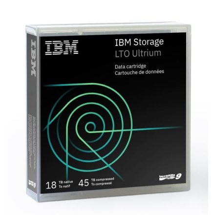 IBM LTO9 Ultrium 18TB/45TB RW adatkazetta (02XW568)