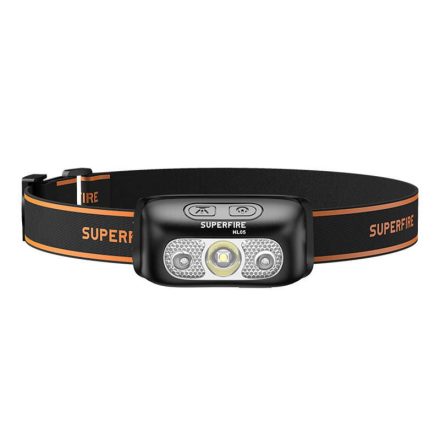 Superfire HL05-E fejlámpa 120lm USB