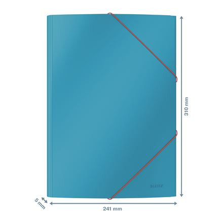 Leitz Cosy Soft Touch karton gumis mappa nyugodt kék (30020061)