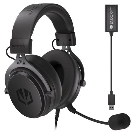 Endorfy Viro Plus USB gaming headset fekete (EY1A001)