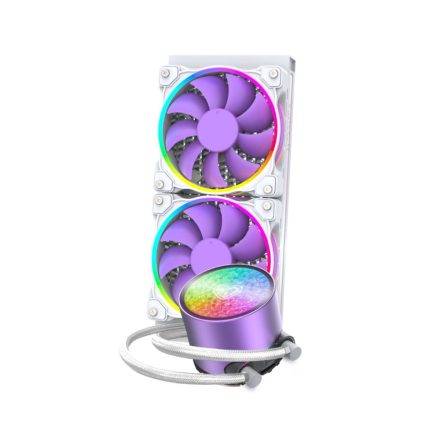 ID-Cooling PINKFLOW 240 DIAMOND PURPLE univerzális CPU vízhűtés