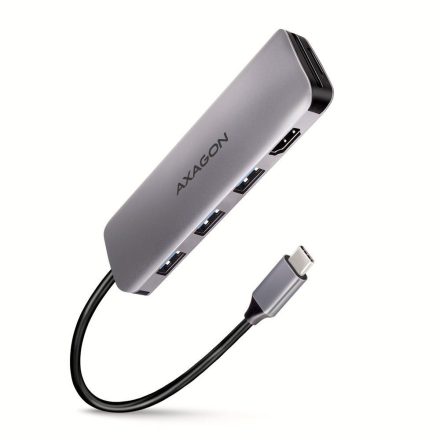 Axagon HMC-HCR3A SuperSpeed USB-C Combo 5in1 Hub