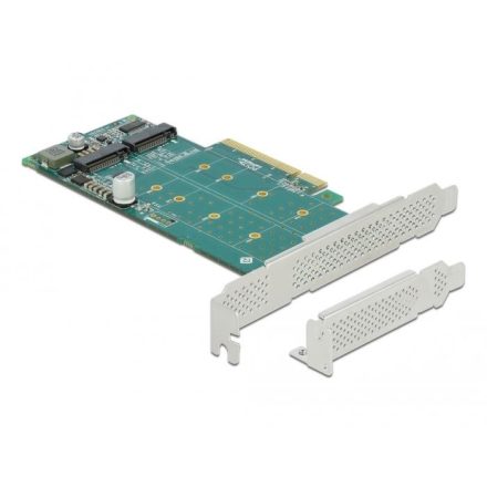 DeLock 2x M.2 NVMe bővítő kártya PCIe (89045)