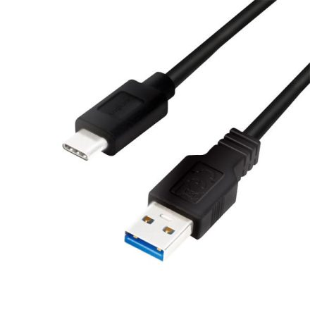 LogiLink Type-C - USB-A kábel fekete 2m (CU0170)