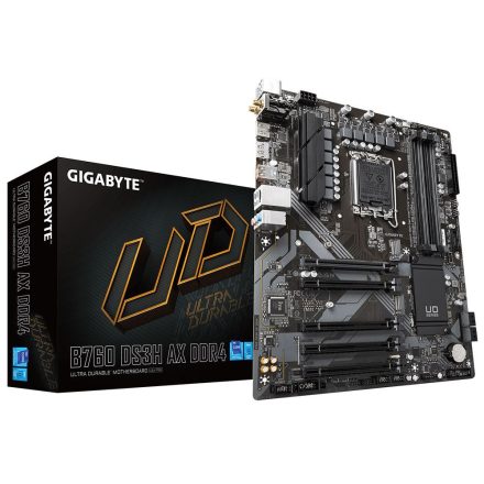 Gigabyte B760 DS3H AX DDR4 alaplap