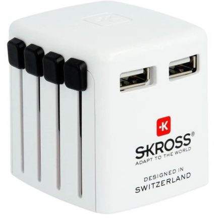 SKROSS World USB utazó adapter (1.302330)