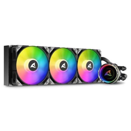 Sharkoon S90 RGB univerzális vízhűtés (4044951038015)