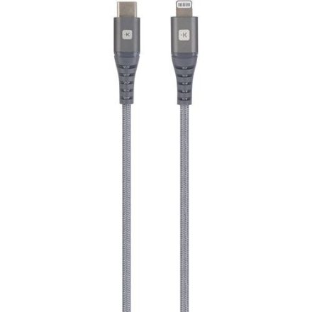 SKROSS Steel Line USB-C - Lighting adatkábel 120cm (SKCA0015C-MFI120CN)