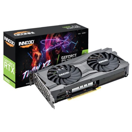 Inno3D GeForce RTX 3060 8GB Twin X2 videokártya (N30602-08D6X-11902130)