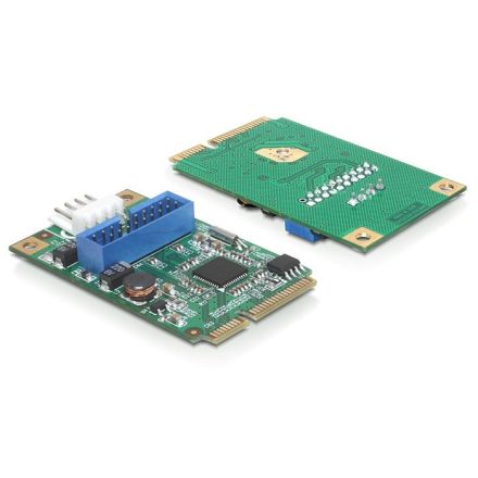 DeLock Mini PCIe -> USB3.0 adapter kártya (95234)