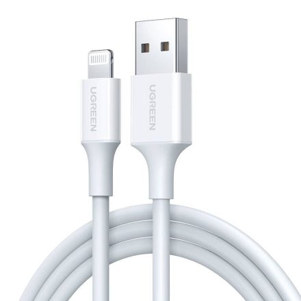 UGREEN US155 USB-A – Lightning kábel 2.4A 1.5m fehér (80315)