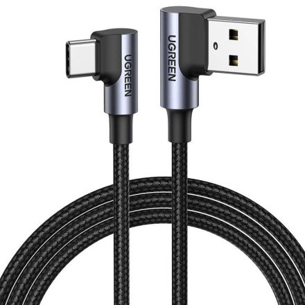 UGREEN US176 USB-A - USB-C kábel 3A 3m fekete(70875