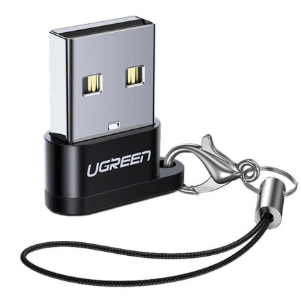 UGREEN USB-A 2.0 - USB-C adapter fekete (50568)