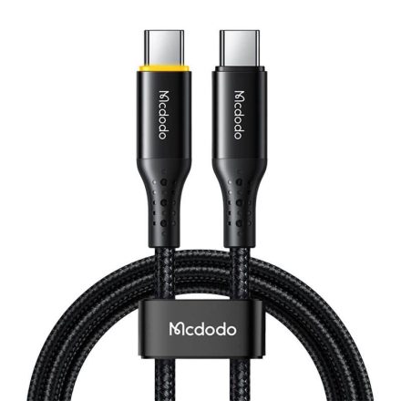 Mcdodo CA-3460 USB-C - USB-C kábel PD 100W 1.2m fekete (CA-3460)