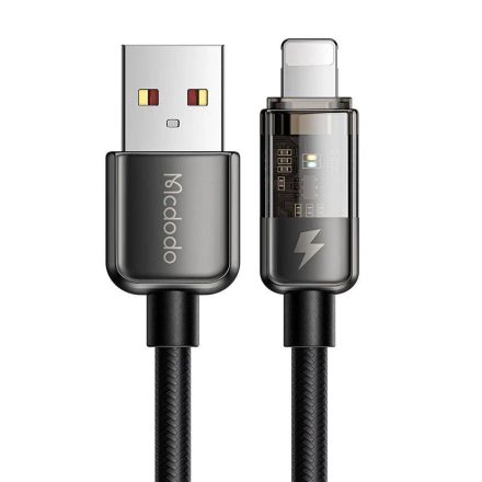 Mcdodo CA-3141 USB-A - Lightning kábel 12W 1.8m fekete (CA-3141)