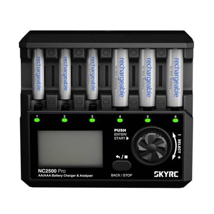 SkyRC NC2500 Pro AA / AAA elemtöltő (SK-100185-01)