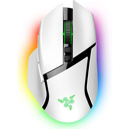 Razer Basilisk V3 PRO vezeték nélküli optikai Gaming egér fehér (RZ01-04620200-R3G1)