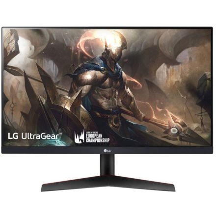 24" LG 24GN60R-B LCD monitor fekete