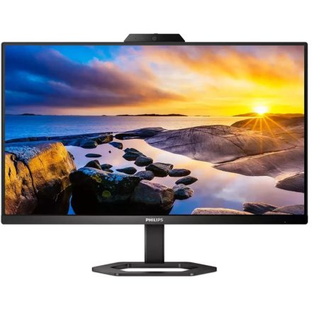 24" Philips 24E1N5300HE/00 LCD monitor fekete