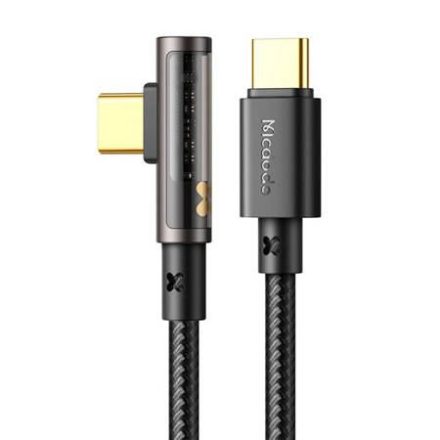 Mcdodo Prism USB-C - USB-C (derékszögben hajlított) kábel 1.2m (CA-3400)