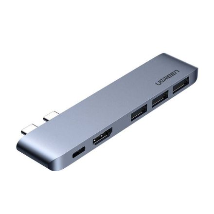 UGREEN  2x USB- C to 3x USB 3.0 HDMI adapter Hub (60559)