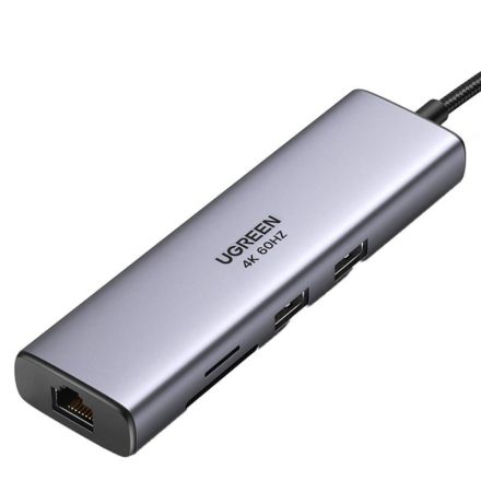 UGREEN USB-C notebook dokkoló szürke (90568)