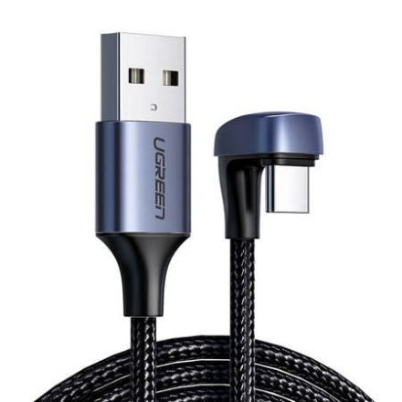 UGREEN USB-A - USB-C (U-alakban hajlított) kábel 2m (70315)