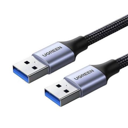 UGREEN USB-A apa-apa kábel 1m fekete-szürke (80790)