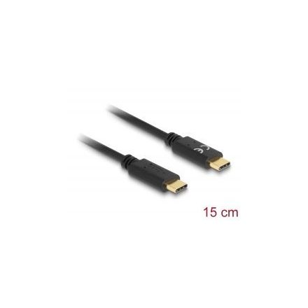 Delock USB Type-C töltőkábel 15cm (85356)