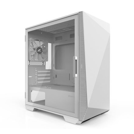 Zalman Z1 Iceberg White táp nélküli ablakos Micro ATX ház fehér