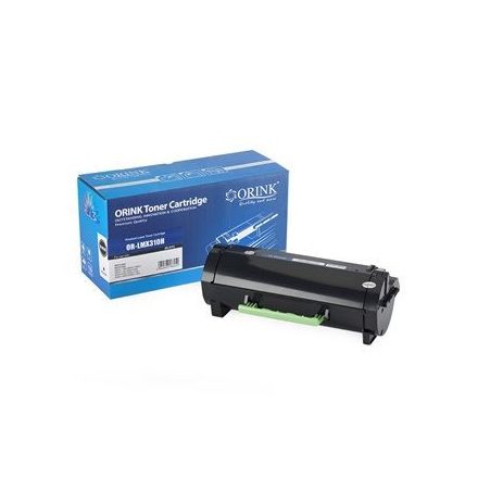 Orink utángyártott Lexmark MX310/410/510 toner fekete (LEOMX510)