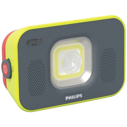 Philips Xperion 6000 Flood Audio akkumulátoros LED munkalámpa beépített Bluetooth hangszóróval (X60FLAUX1)