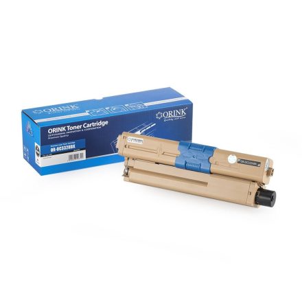 Orink utángyártott Oki C332/MC363 toner fekete (OKOC332BK35K)