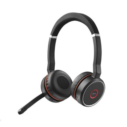 Jabra Evolve 75 SE LINK380A MS sztereó headset fekete-piros (7599-842-109)