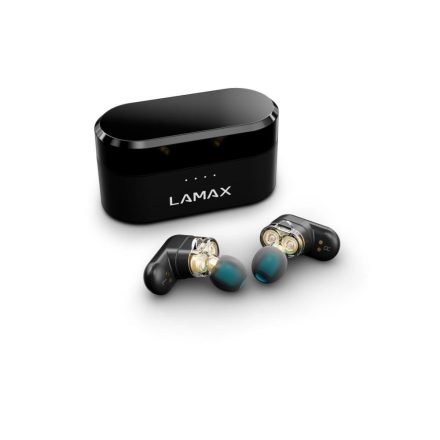 LAMAX Duals1 TWS Bluetooth fülhallgató fekete (LMXDU1)