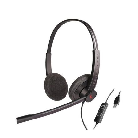 Addasound EPIC 302 UC headset fekete