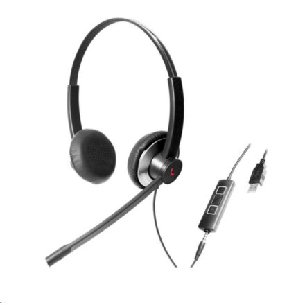 Addasound EPIC 502 UC headset fekete