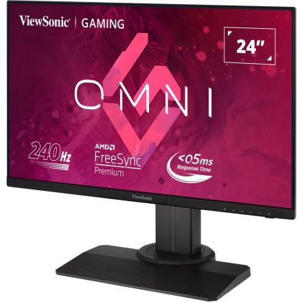 24" ViewSonic XG2431 LCD monitor fekete