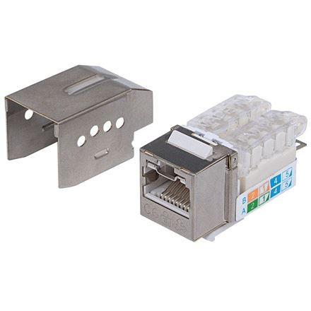 Manhattan Cat6 Keystone Jack FTP fém (790765)