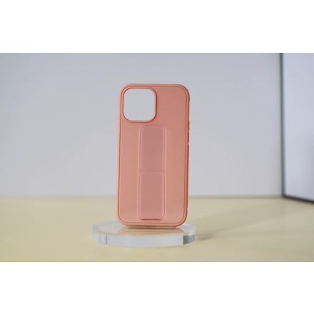 Cellect iPhone 14 TPU+PC kitámasztható tok pink (CEL-STAND-IPH1461-P)