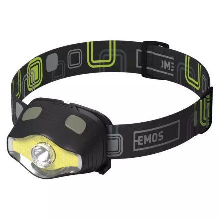 Emos COB LED fejlámpa (P3536)